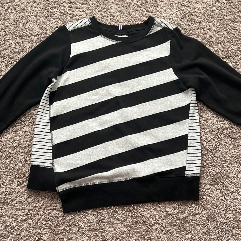 Grey/Black Champion sweater